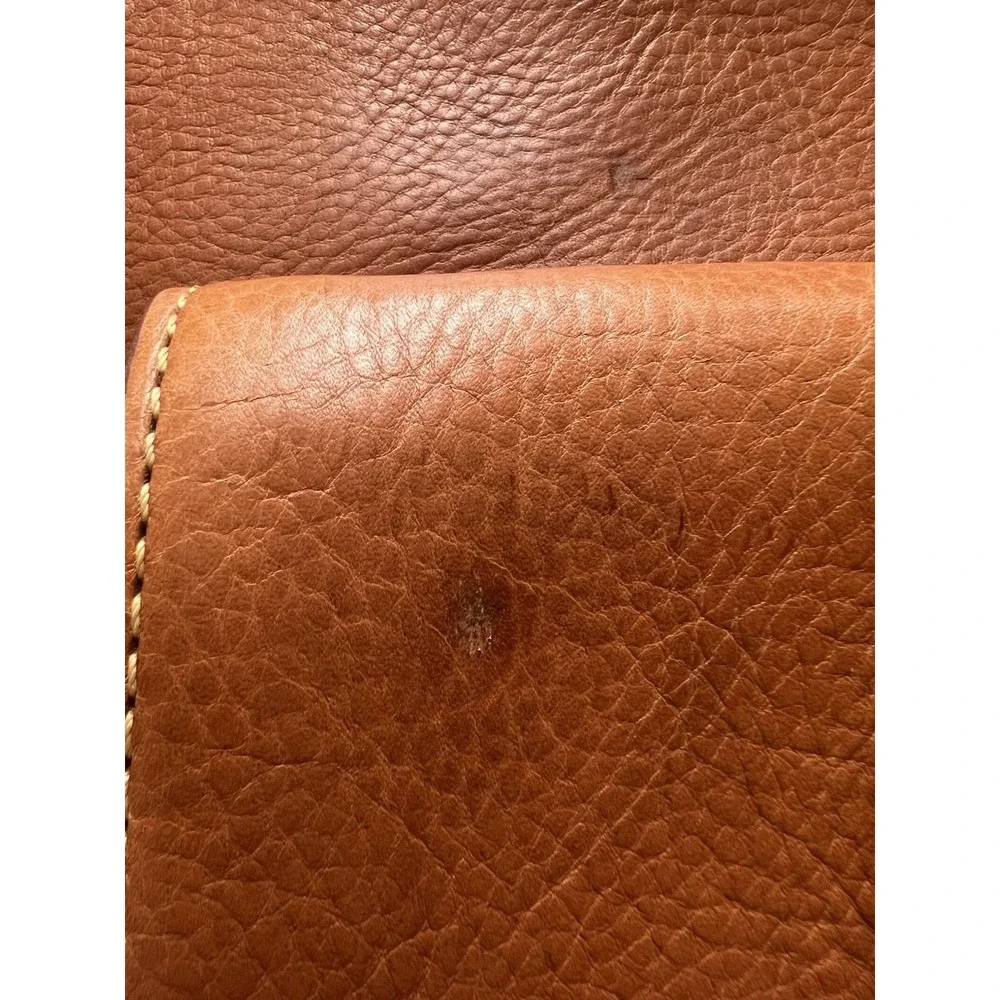 Dooney & Bourke Florentine Hobo Shoulder Bag Leather Womens Brown